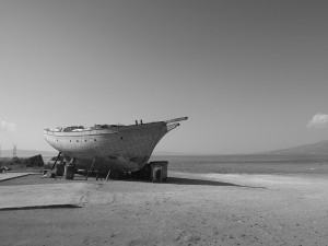 Skala Kalloni Griechenland September 2014